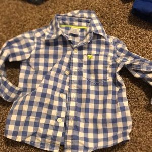 Baby boy carters dress button up